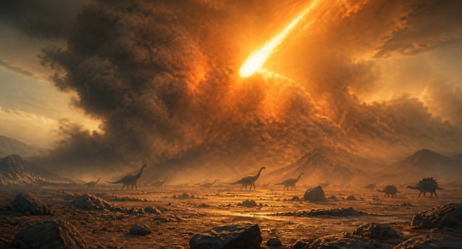 Asteroid dust may have intensified the lethal heat that killed the dinosaurs
