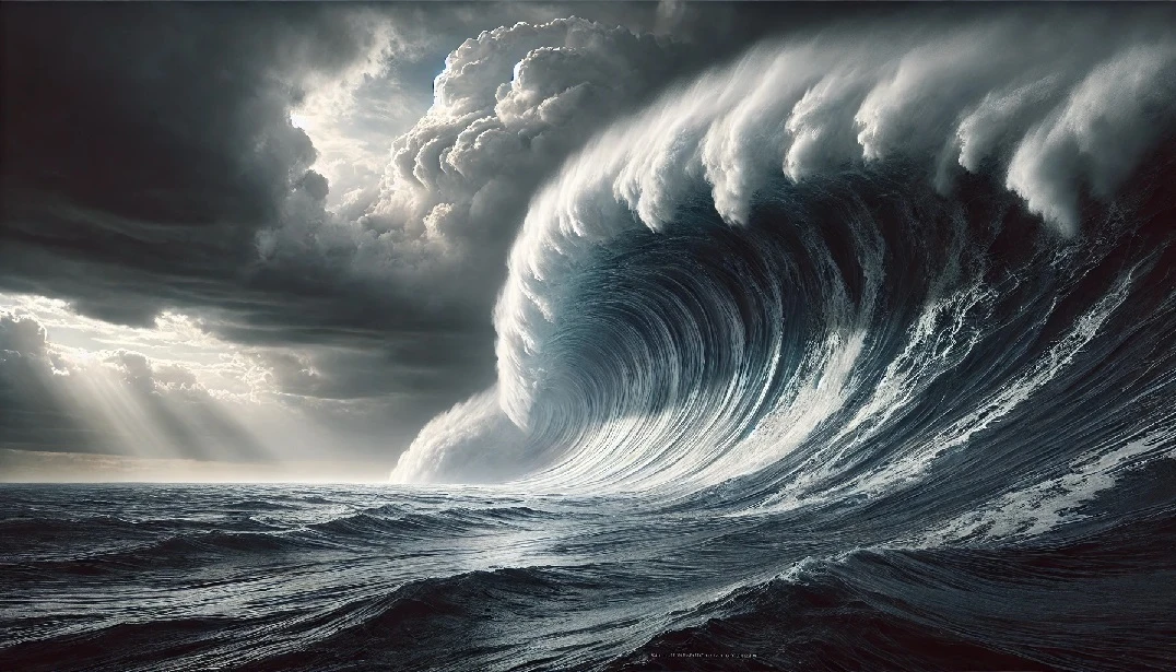Scientists use a gravitational signal and AI for early tsunami detection