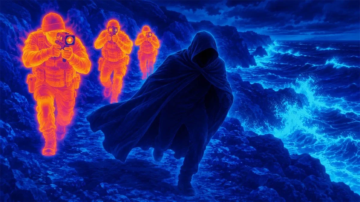 Scientists create a 3D invisibility cloak that hides objects from infrared cameras