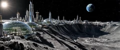 How many years of water does the Moon have for a city of one million people?