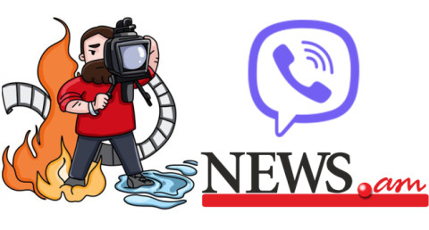 Быть журналистом – круто: NEWS.am выпустило свой оригинальный стикерпак в Viber