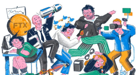 Bankman-Fried, Musk, Zuckerberg, and Bezos appear on The Guardian's worst IT companies bosses list