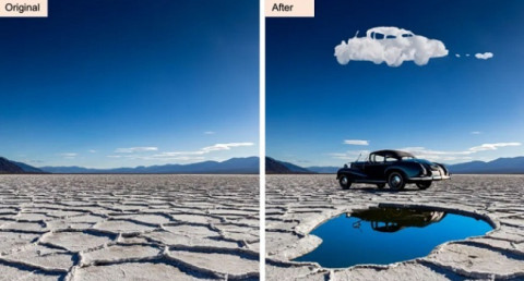 AI in Photoshop: It will allow to edit images with text commands (photo, video)