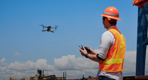 Aerial photography, inspections and more: What role can drones play in construction?