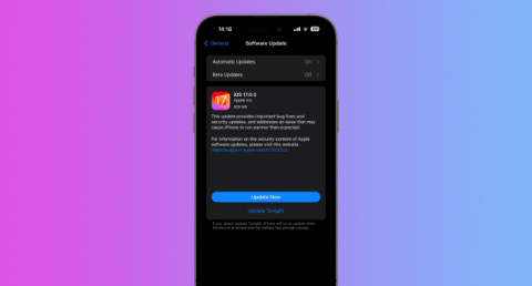 Apple can already update the iOS of new iPhones in boxes without touching them