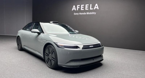 Sony showcases Afeela electric car controlled with PlayStation 5 joystick