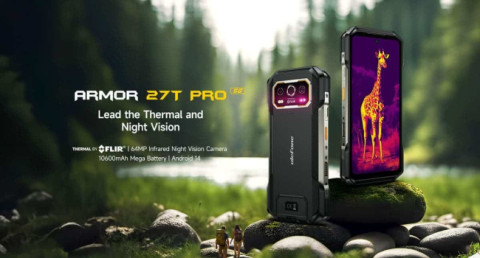 Тепловизионная камера и камера ночного видения: Ulefone представила защищенный смартфон Armor 27T Pro