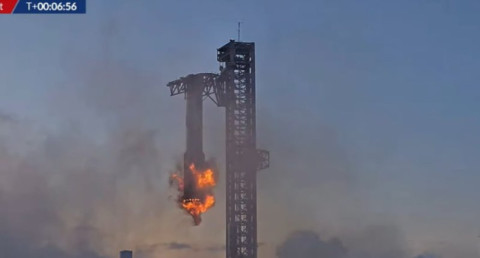 Исторический выпуск։ SpaceX успешно вернула ракету Starship Super Heavy на стартовую площадку