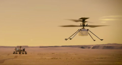 НАСА объяснило причину поломки вертолета Ingenuity на Марсе