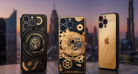 Caviar представила один из самых дорогих iPhone в мире: iPhone 16 Pro Max Tourbillon Carbon Gold за $14 630