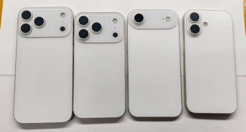 Все модели iPhone 17 засветились на фото: Самый тонкий Air и гигантский блок камер