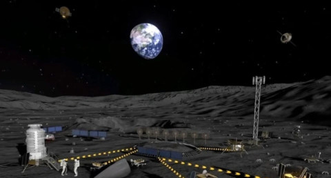 Китай и Россия построят на Луне атомную электростанцию для лунной базы