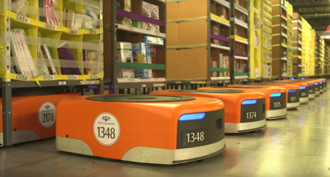 Amazon on the brink of a revolution: Robots to soon rival human workforce