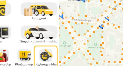 Yandex Go-ում արդեն հնարավոր է վարձակալել էլեկտրական ինքնագլորներ