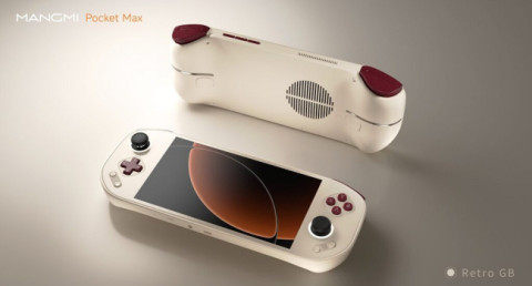 Mangmi Pocket Max: Retro console with a 144 Hz AMOLED display and active cooling