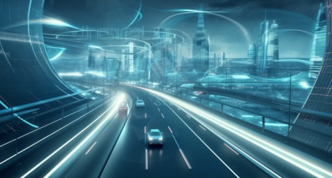 Smart roads of the future: The highway will "see" and warn the driver