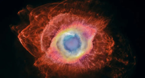 Dead star returns matter to the galaxy: Scientists observe a star revealing the Sun's fate in 5 billion years