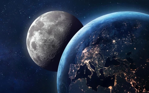The Moon may have formed just five hours after Earth collided with another planet