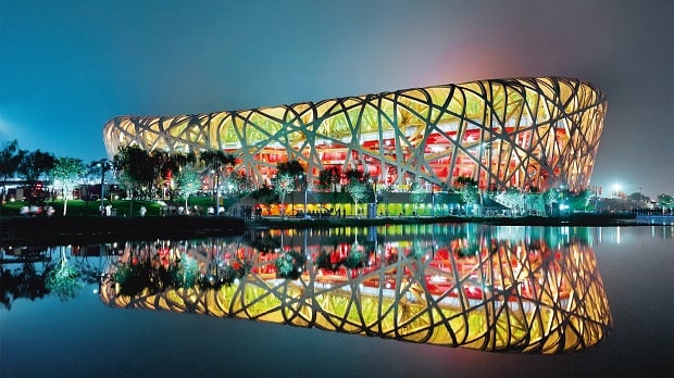 The Beijing National Stadium (Bird's Nest), Beijing.jpg (119 KB)