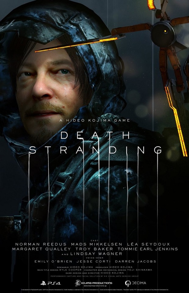 Death Stranding 2: Kojima agradece fãs e solta pôsteres