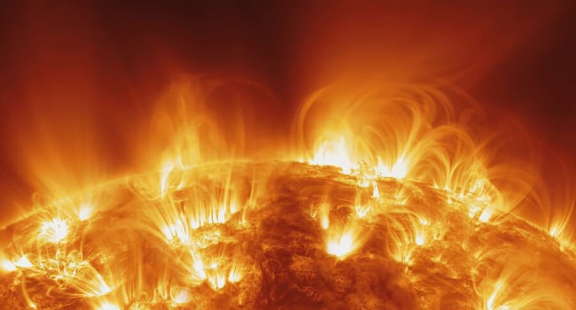 The most powerful solar flare of August recorded on the Sun