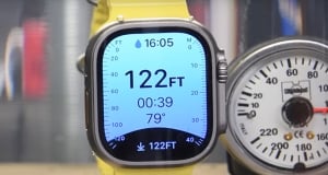 Apple Watch Ultra попытались утопить: Часы могут выдержать погружение глубже обещанных 40 метров