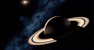 What do Saturn's rings look like and where do they come from?