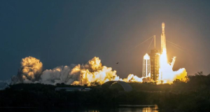 SpaceX launches Falcon Heavy rocket, carrying secret cargo into space for US Space Force