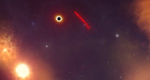 Supermassive black hole in Milky Way destroys dust cloud 50 times larger than Earth
