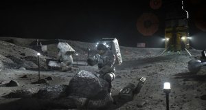 Scientists seek way to 3D print energy storage devices from materials on hand on Moon