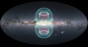 Из центра Млечного Пути «выдуваются» газовые пузыри размером с 36 000 световых лет: Что они собой представляют?