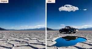 AI in Photoshop: It will allow to edit images with text commands (photo, video)