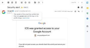 «Официальным» письмам также не следует доверять: Мошенники научились подделывать голубые галочки в Gmail