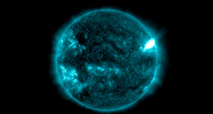 A powerful class X flare occurred on the Sun: It caused some problems on Earth, too (video)