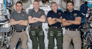 Four astronauts return safely to earth after completing historic mission on International Space Station