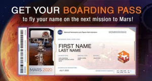 "Send Your Name to Mars": Thanks to a new NASA campaign, anyone can send their name to the red planet