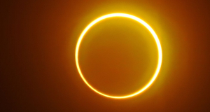 14 октября произойдет кольцевое солнечное затмение