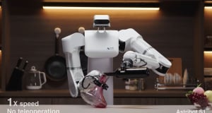 Chinese startup introduces robot that prepares, serves, pours wine, irons, and folds ironed clothes