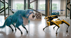 Sparkles: Boston Dynamics представила пушистого робота-пса, который может танцевать (видео)