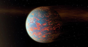 Алмазная экзопланета потеряла атмосферу, но потом «вырастила» новую