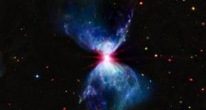 James Webb captures colorful lights of young protostar