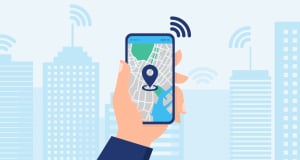 A system has been created in Russia that determines a person's location using Wi-Fi with an accuracy of 5-7m
