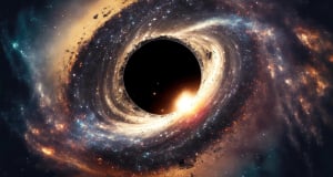 Rare intermediate-mass black hole has been discovered at the center of our galaxy