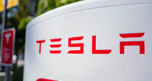 Tesla's stock price rises up by 22%