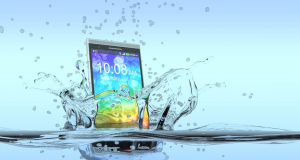 How can water and moisture damage the phone?