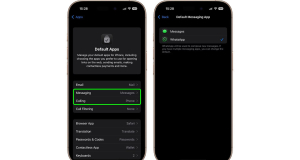 WhatsApp can now be set as the default calling and messaging app on iPhone