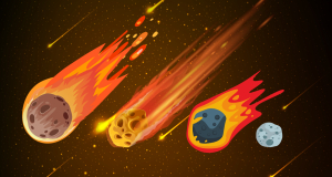 Which meteorites rarely reach Earth?