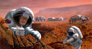 Bioplastic made from algae passes Mars test: Could astronauts use it to build on the Red Planet?