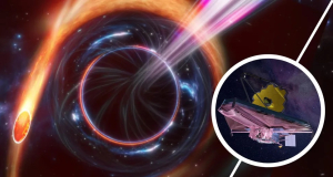 James Webb telescope detects dormant black holes devouring stars in dusty galaxies