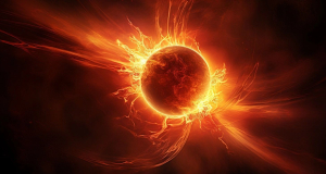 The most powerful solar flare in a month and a half recorded on the Sun